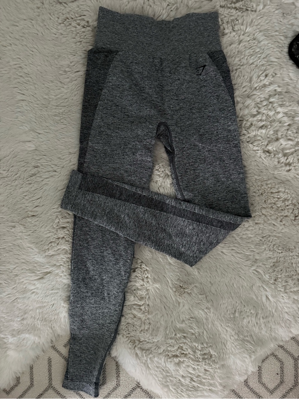 Gymshark Flex High Waisted Leggings - Charcoal Marl